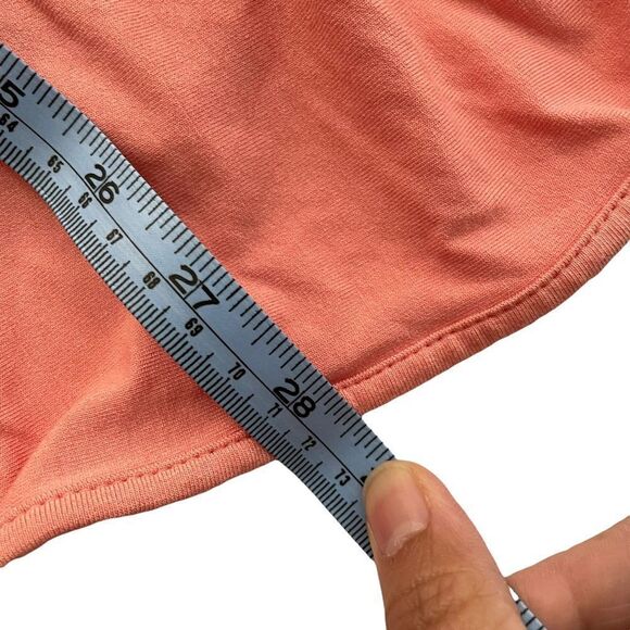 J.JILL WEAREVER COLLECTION ORANGE rayon blend open front cardigan SMALL petite - Picture 5 of 8